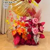 Arreglos Florales de Boda para Sala de Estar, Dormitorio, Mesita de Noche, Flores Artificiales, Jarrones de Mesa para Habitación de Boda, Decoración para la Mesa de Firma