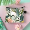 Nova Porta-Moedas Transfronteiriça Fresca Floral Pequena Estudante do Ensino Fundamental Bonita Meninas Estampada Bolsa de Armazenamento Portátil Atacado Quente