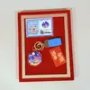 Oro Puro 999 Gama Alta Exquisito Regalo Día de San Valentín Chino 520 Paz y Alegría Princesa Por Favor Haz Galletas de la Fortuna para que Otros las Regalen Venta al por Mayor