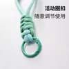 Lanyard anti-robo para teléfono móvil con nudo directo de fábrica, color caramelo, resorte en espiral, correa de muñeca, lanyard para mochila, suministro limitado
