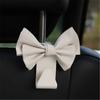 Gancho Casual para Coche, Lazo de Cuero Gancho de Almacenamiento con Soporte de Carga para Respaldo de Asiento de Coche, Suministros para Coche de Diosa de la Moda