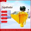 Espalhador de agente de derretimento de neve, remoção de neve em estradas montada em veículos, aspersor de sal industrial, aspersor de agente de degelo a gasolina para estradas