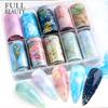 Venta al por mayor de papel de estrella para decoración de uñas transfronteriza, nuevo, en caja, con patrón de mármol, mariposa y flor, pasta de transferencia para uñas