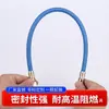 Tubo trenzado de teflón de acero inoxidable 304, Tubo de aceite para máquina de moldeo por inyección, Controlador de temperatura de molde, Hilo de algodón resistente a altas temperaturas, Tubo de PTFE, Tubo de vapor