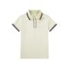 Conjunto de Uniforme de Verão para Alunos do Ensino Fundamental e Médio Camiseta de Manga Curta Cor Pura Foto de Formatura Apricot Calças de Uniforme de Verão Personalização