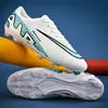 Nuevos Zapatos de Fútbol Bajos 2026 para Hombres, Mujeres y Niños, con Tacos para Césped Artificial, Tacos Largos, Zapatos de Entrenamiento de Partido de Fútbol de Cuero