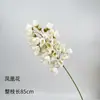 Materiais florais em tons de branco para salões de casamento, móveis para vitrines, adereços de flores de seda para decoração suave, arranjos de flores, marcadores de corredor, buquês artificiais atacado