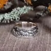 Venta caliente transfronteriza de joyas para hombres y mujeres, pareja de lobos leales, anillo retro de estilo europeo y americano, moda simple, deseo nuevo