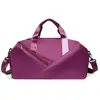 Bolsa de Viaje Transfronteriza Personalizada para Mujer, Bolsa de Viaje Grande, Separación de Seco y Húmedo, Bolsa de Gimnasio, Bolsa de Natación, Bolso de Hombro para Yoga