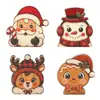 Adornos de escritorio navideños transfronterizos para el hogar, dormitorio, entrada, exhibición en estantería, decoración de escena para fiestas navideñas