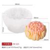 Forma de bolo de arroz glutinoso em formato de flor de cerejeira Sanxin, molde de silicone para bolo de lua caseiro, bolo de feijão mungo, molde para lanche de frutas Tang Source