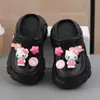 Pantuflas de Exterior para Niñas 2025 Verano Nuevas Sandalias Kuromi de Doble Uso para Niños Zuecos de Playa de Punta Cerrada Usables en Exteriores