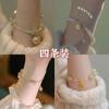 Design Pulseira Sino Hetian Yu Pulseira Alta Sensação Personalidade Nova Feminina Hanfu Pulseira de Luxo Leve com Sino