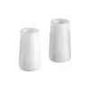 Molde de silicona para portalápices de jarrón rayado en forma de cono, molde para jarrón de almacenamiento de resina DIY, en stock para venta al por mayor