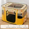 2026 Nuevo Modelo Casa de Parto para Gatos Mascotas, Casa de Gato Transpirable de Verano, Villa Casa para Perros, Casa Rectangular Portátil para Cría de Gatos