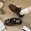 Zapatillas de entrenamiento retro alemanas para mujer, nuevas 2026 otoño, suela blanda que no cansa los pies, zapatillas Forrest Gump, estilo béisbol, zapatillas deportivas casuales
