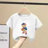 Roupas Infantis Camiseta de Manga Curta para Meninos Roupa de Verão 2026 Novo Estilo Crianças Tamanhos Médio e Grande Algodão Puro Verão Meninos Tops de Verão Camisetas da Moda