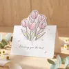 Mensaje de Bendición Transfronteriza Tarjeta Pequeña Ramo Sencillo Estéreo Ins Día de San Valentín Día del Padre Festival del Medio Otoño Tarjeta de Felicitación