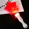Baston Luminoso Forma de Estrella Estrella de Cinco Puntas Luz de Animación para Conciertos Prop de Atmósfera Prop de Espectáculo Luz de Mano