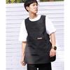 Delantal para Mujer Bata de Catering Tienda de Té con Leche Cafetería Postre Chaleco Japonés Ropa de Trabajo para Hombre Logotipo Impreso