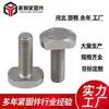 Parafuso T galvanizado a quente para canaleta de porto Parafuso T de alta resistência grau 8.8 Parafuso T com dente Fio T grau 8.8