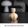 Candeliere Romano de Cerâmica Preta Estilo Europeu de Luxo Leve Jantar Romântico à Luz de Velas Decoração de Mesa de Hotel Ornamentos