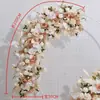 Arranjos de Flores Artificiais para Casamentos Transfronteiriços para Salões de Casamento, Decorações de Palco, Shoppings, Hotéis, Eventos de Banquete e Montagem de Cenas