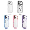 Funda Protectora Anti-Caídas Airbag para iPhone 17 16 Anti-Amarilleo Transparente 15Pro 14 Funda Magnética para Teléfono