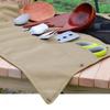 Bolsa de Almacenamiento Triangular para Vajilla de Exterior de Fábrica, Bolsa de Almacenamiento para Vajilla de Mesa de Picnic, Bolsa Organizadora de Vajilla de Gran Capacidad
