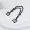 Cadena para Fijar el Dobladillo del Pantalón, Hebilla Magnética para Cambiar los Dobladillos del Pantalón, Cambiar los Puños, Artefacto para Alargar y Acortar, Extraíble, Colección de Metal sin Clavos ni Costuras