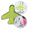 Patche Bordado de Avião para Toalha Acessórios de Roupa Patche Decorativo DIY Etiqueta de Tecido Sem Costura Patche Bordado Estilo Coreano
