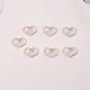 Itens Populares Transfronteiriços: Decorações de Unhas em Formato de Coração, Pequenos Acessórios de Resina, Kits de Materiais para DIY, Acessórios para Capinha de Celular e Fones de Ouvido, Acessórios para Decoração de Unhas