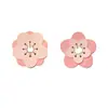 Jogos Americanos Isolantes Flor de Cerejeira | Base de Mesa Floral de PVC Espesso Resistente ao Calor | Porta-Copos e Base para Panela Quente Sakura Fofos para Mesa de Cozinha e Jantar