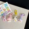 Nuevo llavero de dibujos animados de Sanrio, mochila escolar para estudiantes, bonito colgante para niña, accesorios para bolso, joyería, regalo para novia