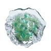 Novo estilo nacional Jade fivela de segurança acessórios de unhas verde gelado K9 broca de unhas novos acessórios de unhas comuns de bambu chinês