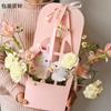Oferta Especial Bolso de Mano con Ventana Lazo de Ventana Caja de Mano Tulipan Bolso de Mano con Ventana Mini Mansión Caja Amor