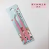 Pinzas de precisión de acero inoxidable Color de网红 rojo Pinzas para hand account rectas codo rosa morado azul Pinzas para hand account