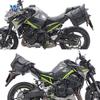 Coche musculoso Wolf adecuado para Kawasaki Z900 bolsa lateral bolsa lateral se puede instalar casco medio casco casco integral con cerradura marco de liberación rápida modificación