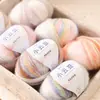 Venta al por mayor Transfronteriza Colorida Pequeña Nube Frijol Imitación Lana de Alpaca Bola de 50g para Tejer a Mano Crochet Sombreros Bufandas Suéteres Abrigos Hilo