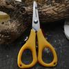 Mini tijeras de pesca Luya Tongs, aparejos multifuncionales para el control de peces, tijeras pequeñas para sedal, pinzas de pesca, equipo de pesca, tijeras.