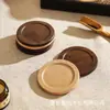 Mats de Aislamiento Térmico de Madera al por Mayor para el Té de la Tarde en Casa, Posavasos de Madera Maciza Antiescaldaduras, Posavasos Decorativos para Tazas de Café de Escritorio