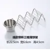 Suporte para Tacos Aço Inoxidável 304 Suporte para Tortillas Criativo Suporte de Exibição para Rolinhos de Milho Suporte para Tortillas Mexicanas