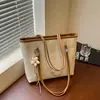 2026 Nova Bolsa Tote de Grande Capacidade Feminina para o Trabalho Bolsa de Ombro Único Bolsa de Mão Elegante Versátil Bolsa Grande de Braço