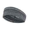 Diadema Deportiva Absorbente de Sudor con Tiras de Silicona Antideslizantes para Maratón, Circunferencia de Cabeza Grande, Diadema de Running de Secado Rápido para Verano