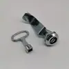 Cadeado cilíndrico com chave fenda MS705-4, cadeado cilíndrico para gabinete de chassi A = 40