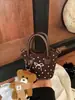 2026 Nuevo Estilo Coreano Perla Lazo Puntos Niña Un Hombro Moda Mini Bolso Pequeño Mujeres Simple Moderno