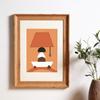 Marco de fotos retro americano pared color grano de madera marco de fotos montado 16 pulgadas 18 20 24 marco para óleo tamaño grande borde
