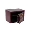 Cofre Dr.Cube Safe-25Jy Modelo Pequeno Senha Chave Todo em Aço Antifurto Cofre Privado com Divisórias