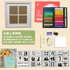 Moldura para Pintura a Óleo Pastel Quadro de Trabalho com Quatro Grades 10*10 Moldura de Madeira Quadrada Moldura de Mesa Suporte de Exibição para Fotos Pendurar na Parede Transfronteiriço