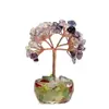 Venta al por mayor de fábrica grava de cristal natural árbol del dinero árbol de la fortuna escritorio de oficina sala de estar decoración de la fortuna creativo